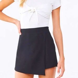 Jcrew women’s black crepe skort